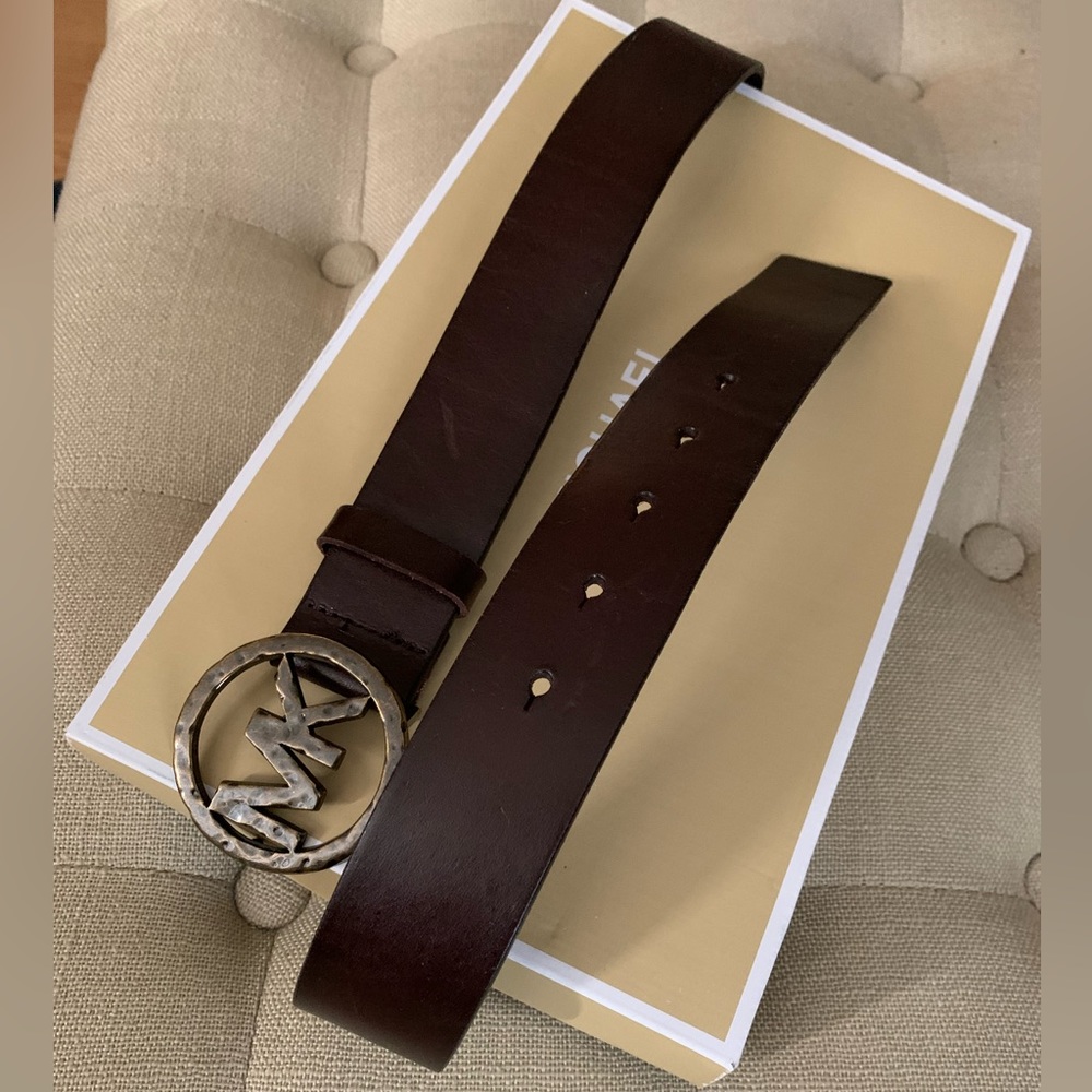 MICHAEL KORS Leather Belt